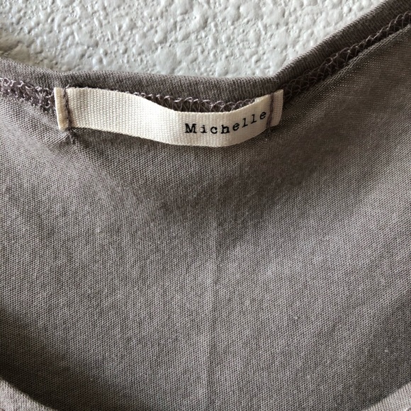 Modal Cotton California Flag High-Low Crop Top - Picture 5 of 8